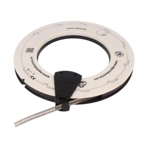 EB414B; Worm gear clamp; W: 14mm; chrome steel AISI 430; Man.series: EB; MPC INDUSTRIES