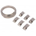 EB414BL; Worm gear clamp; W: 14mm; chrome steel AISI 430; Man.series: EB; MPC INDUSTRIES EB414BL; Worm gear clamp; W: 14mm; chrome steel AISI 430; Man.series: EB; MPC INDUSTRIES