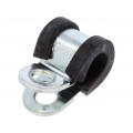 LKD10712; Fixing clamp; ØBundle : 7mm; W: 12mm; steel; Cover material: EPDM; MPC INDUSTRIES