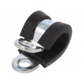 LKD10809; Fixing clamp; ØBundle : 8mm; steel; Cover material: EPDM; W1; MPC INDUSTRIES