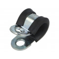 LKD10812; Fixing clamp; ØBundle : 8mm; W: 12mm; steel; Cover material: EPDM; MPC INDUSTRIES