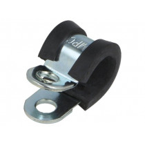 LKD11012; Fixing clamp; ØBundle : 10mm; W: 12mm; steel; Cover material: EPDM; MPC INDUSTRIES