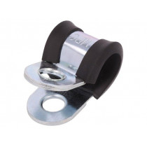 LKD11020; Fixing clamp; ØBundle : 10mm; W: 20mm; steel; Cover material: EPDM; MPC INDUSTRIES