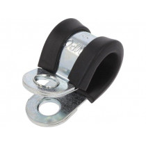 LKD11115; Fixing clamp; ØBundle : 11mm; W: 15mm; steel; Cover material: EPDM; MPC INDUSTRIES
