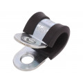LKD11120; Fixing clamp; ØBundle : 11mm; W: 20mm; steel; Cover material: EPDM; MPC INDUSTRIES