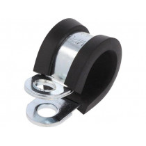 LKD11312; Fixing clamp; ØBundle : 13mm; W: 12mm; steel; Cover material: EPDM; MPC INDUSTRIES