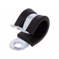 LKD11415; Fixing clamp; ØBundle : 14mm; W: 15mm; steel; Cover material: EPDM; MPC INDUSTRIES LKD11415; Fixing clamp; ØBundle : 14mm; W: 15mm; steel; Cover material: EPDM; MPC INDUSTRIES