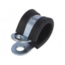 LKD11515; Fixing clamp; ØBundle : 15mm; W: 15mm; steel; Cover material: EPDM; MPC INDUSTRIES