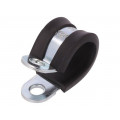 LKD11615; Fixing clamp; ØBundle : 16mm; W: 15mm; steel; Cover material: EPDM; MPC INDUSTRIES LKD11615; Fixing clamp; ØBundle : 16mm; W: 15mm; steel; Cover material: EPDM; MPC INDUSTRIES