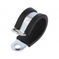 LKD11812; Fixing clamp; ØBundle : 18mm; W: 12mm; steel; Cover material: EPDM; MPC INDUSTRIES LKD11812; Fixing clamp; ØBundle : 18mm; W: 12mm; steel; Cover material: EPDM; MPC INDUSTRIES