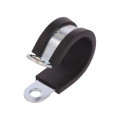 LKD12012; Fixing clamp; ØBundle : 20mm; W: 12mm; steel; Cover material: EPDM; MPC INDUSTRIES LKD12012; Fixing clamp; ØBundle : 20mm; W: 12mm; steel; Cover material: EPDM; MPC INDUSTRIES