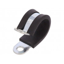 LKD12015; Fixing clamp; ØBundle : 20mm; W: 15mm; steel; Cover material: EPDM; MPC INDUSTRIES