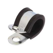 LKD12225; Fixing clamp; ØBundle : 22mm; W: 25mm; steel; Cover material: EPDM; MPC INDUSTRIES