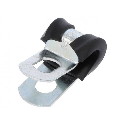 LKD1501; Fixing clamp; ØBundle : 4.8÷6.4mm; W: 13mm; steel; Man.series: SL; MPC INDUSTRIES