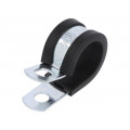 LKD1509; Fixing clamp; ØBundle : 17.5÷19mm; W: 13mm; steel; Man.series: SL; MPC INDUSTRIES LKD1509; Fixing clamp; ØBundle : 17.5÷19mm; W: 13mm; steel; Man.series: SL; MPC INDUSTRIES