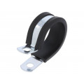 LKD1515; Fixing clamp; ØBundle : 27÷28.6mm; W: 13mm; steel; Man.series: SL; MPC INDUSTRIES LKD1515; Fixing clamp; ØBundle : 27÷28.6mm; W: 13mm; steel; Man.series: SL; MPC INDUSTRIES