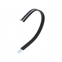 LKD1531; Fixing clamp; ØBundle : 110mm; W: 13mm; steel; Cover material: EPDM; MPC INDUSTRIES