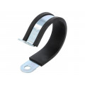 LKD15825; Fixing clamp; ØBundle : 58mm; W: 25mm; steel; Cover material: EPDM; MPC INDUSTRIES LKD15825; Fixing clamp; ØBundle : 58mm; W: 25mm; steel; Cover material: EPDM; MPC INDUSTRIES