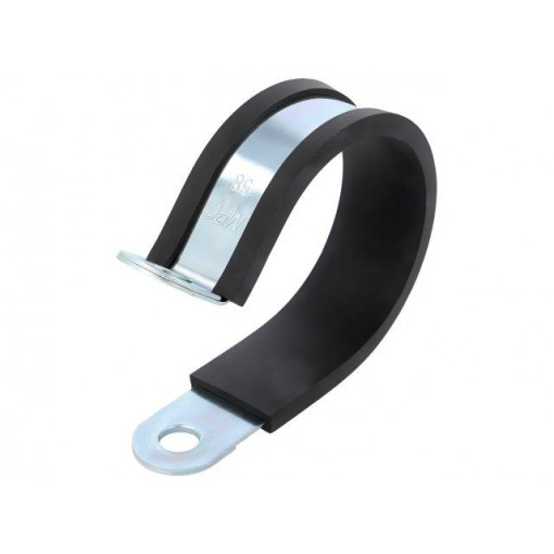 LKD15825; Fixing clamp; ØBundle : 58mm; W: 25mm; steel; Cover material: EPDM; MPC INDUSTRIES