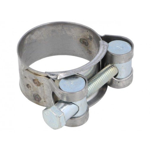 S2032; T-bolt clamp; W: 20mm; Clamping: 32÷35mm; chrome steel AISI 430; MPC INDUSTRIES