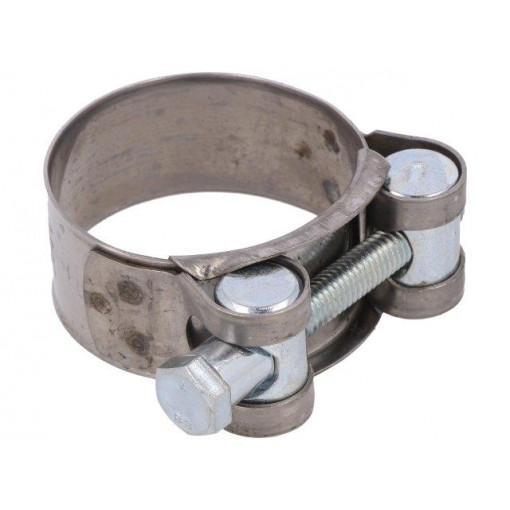 S2036; T-bolt clamp; W: 20mm; Clamping: 36÷39mm; chrome steel AISI 430; MPC INDUSTRIES