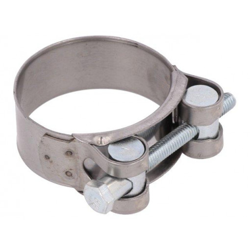 S2044; T-bolt clamp; W: 22mm; Clamping: 44÷47mm; chrome steel AISI 430; MPC INDUSTRIES