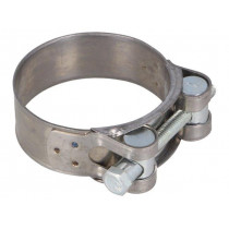 S2052; T-bolt clamp; W: 22mm; Clamping: 52÷55mm; chrome steel AISI 430; MPC INDUSTRIES