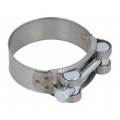 S2056; T-bolt clamp; W: 22mm; Clamping: 56÷59mm; chrome steel AISI 430; MPC INDUSTRIES