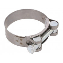S2060; T-bolt clamp; W: 22mm; Clamping: 60÷63mm; chrome steel AISI 430; MPC INDUSTRIES