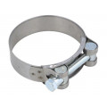 S2074; T-bolt clamp; W: 24mm; Clamping: 74÷79mm; chrome steel AISI 430; MPC INDUSTRIES