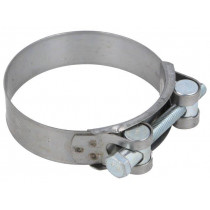 S2080; T-bolt clamp; W: 24mm; Clamping: 80÷85mm; chrome steel AISI 430; MPC INDUSTRIES