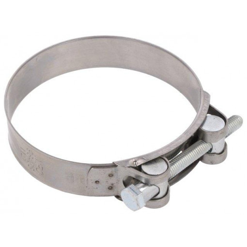 S2098; T-bolt clamp; W: 24mm; Clamping: 98÷103mm; chrome steel AISI 430; MPC INDUSTRIES