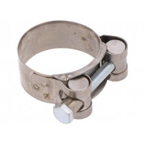 S4036; T-bolt clamp; W: 20mm; Clamping: 36÷39mm; chrome steel AISI 430; MPC INDUSTRIES