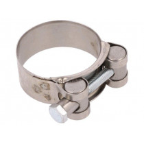 S4040; T-bolt clamp; W: 20mm; Clamping: 40÷43mm; chrome steel AISI 430; MPC INDUSTRIES