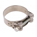 S4065; T-bolt clamp; W: 24mm; Clamping: 65÷70mm; chrome steel AISI 430; MPC INDUSTRIES