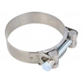 S4080; T-bolt clamp; W: 24mm; Clamping: 80÷85mm; chrome steel AISI 430; MPC INDUSTRIES