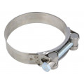 S4086; T-bolt clamp; W: 24mm; Clamping: 86÷91mm; chrome steel AISI 430; MPC INDUSTRIES