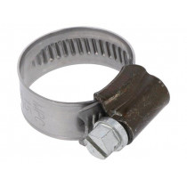 ST015; Worm gear clamp; W: 9mm; Clamping: 15÷25mm; steel; Man.series: ST; MPC INDUSTRIES