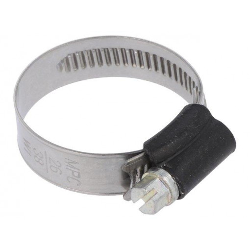 ST026; Worm gear clamp; W: 9mm; Clamping: 26÷38mm; steel; Man.series: ST; MPC INDUSTRIES