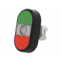 1SFA611130R1108; Switch: double; Stabl.pos: 1; 22mm; green/red; Illumin: MLB-1; IP66; ABB 1SFA611130R1108; Switch: double; Stabl.pos: 1; 22mm; green/red; Illumin: MLB-1; IP66; ABB