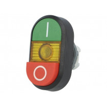 1SFA611142R1103; Switch: double; Stabl.pos: 1; 22mm; green-red; Illumin: MLB-1; IP66; ABB