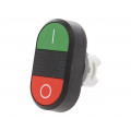 1SFA611131R1106; Switch: double; Stabl.pos: 1; 22mm; green/red; Illumin: none; IP66; ABB
