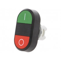 1SFA611131R1106; Switch: double; Stabl.pos: 1; 22mm; green/red; Illumin: none; IP66; ABB 1SFA611131R1106; Switch: double; Stabl.pos: 1; 22mm; green/red; Illumin: none; IP66; ABB