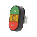 1SFA611132R1103; Switch: double; Stabl.pos: 1; 22mm; green/red; Illumin: MLB-1; IP66; ABB