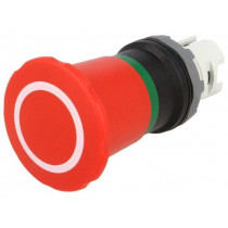 1SFA611524R1001; Switch: emergency stop; Stabl.pos: 2; 22mm; red; Illumin: none; IP66; ABB