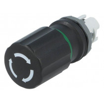 1SFA611520R1006; Switch: emergency stop; Stabl.pos: 2; 22mm; black; Illumin: none; ABB