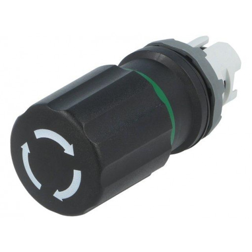 1SFA611520R1006; Switch: emergency stop; Stabl.pos: 2; 22mm; black; Illumin: none; ABB
