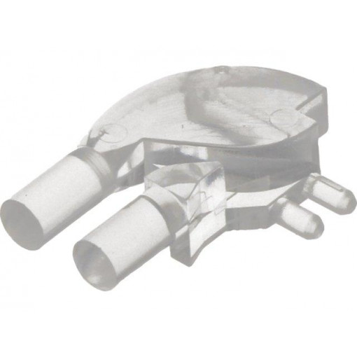 1280.1020; Fibre for LED; round; Ø3mm; No.of mod: 2; Front: flat; angular; MENTOR