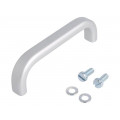 277.2; Handle; Mat: aluminium; grey; H: 29mm; L: 96mm; W: 12mm; MENTOR 277.2; Handle; Mat: aluminium; grey; H: 29mm; L: 96mm; W: 12mm; MENTOR