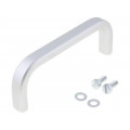 277.6; Handle; Mat: aluminium; grey; H: 39mm; L: 108mm; W: 12mm; MENTOR 277.6; Handle; Mat: aluminium; grey; H: 39mm; L: 108mm; W: 12mm; MENTOR